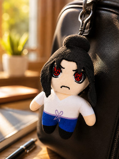 Anime Character Plush Keychain