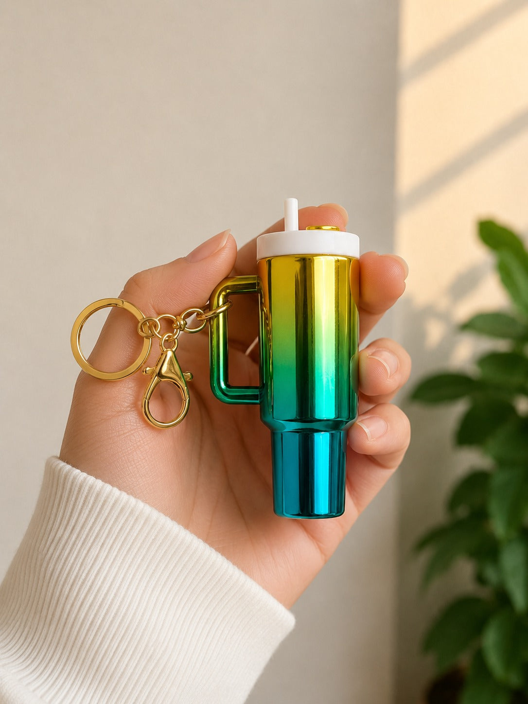 Cute Tumbler 3D Keychain