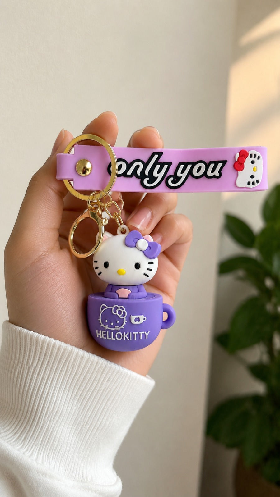 Hello Kitty 3D Cartoon Keychain