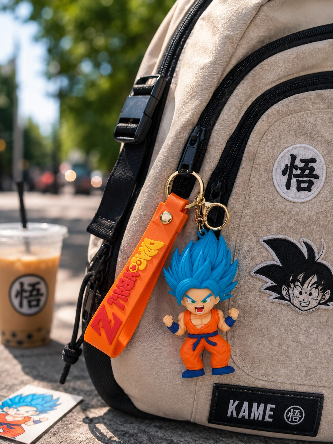 Dragon Ball Z 3D Anime Character Keychain
