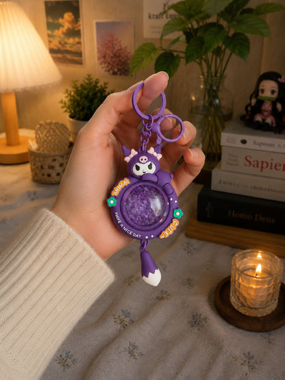 Sanrio Bubble Shaker Keychain