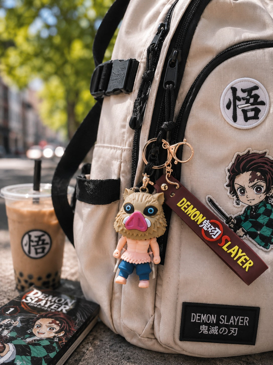 Demon Slayer 3D Anime Character Keychain