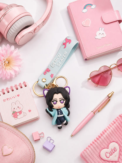 Demon Slayer 3D Anime Character Keychain