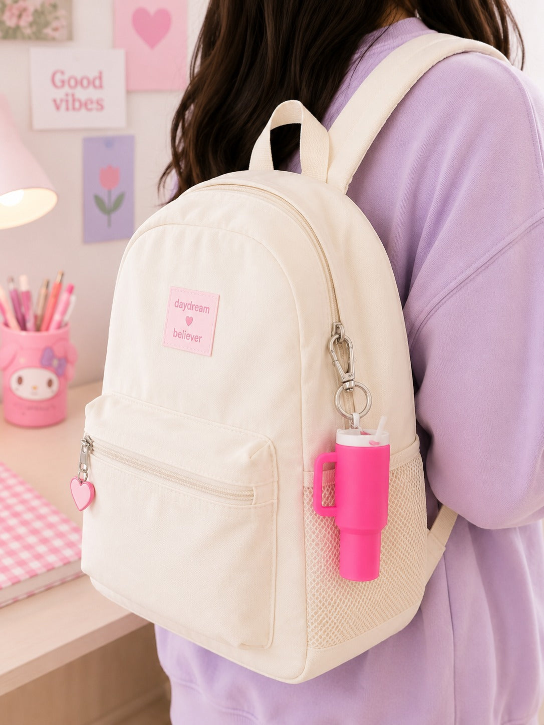 Cute Tumbler 3D Keychain