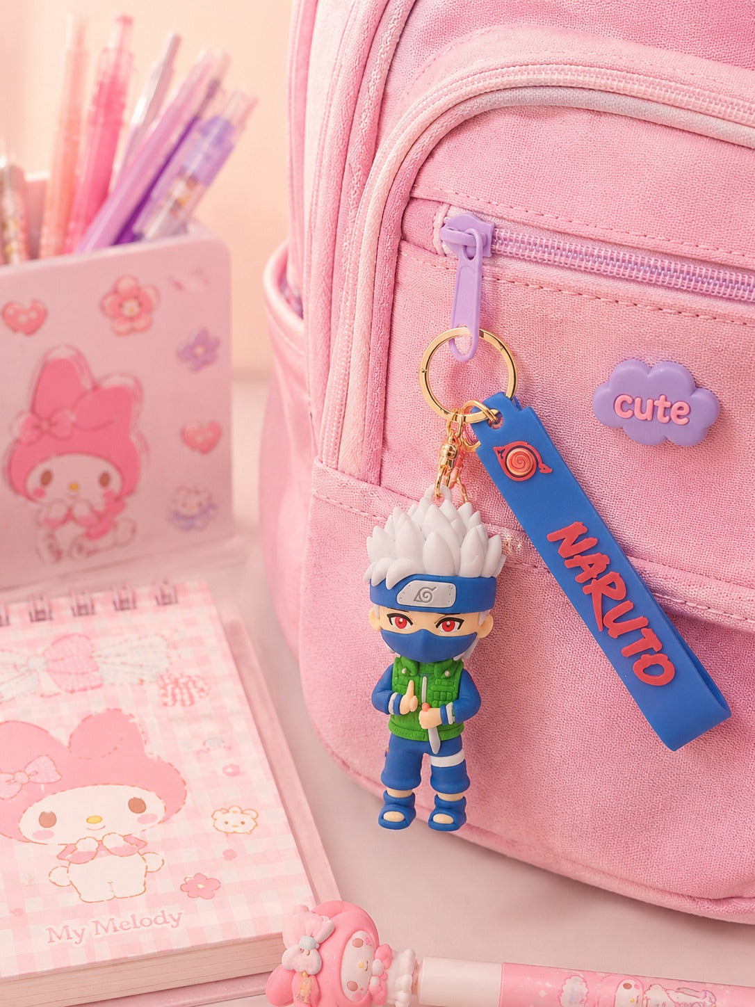 Naruto Anime Character 3D Keychain