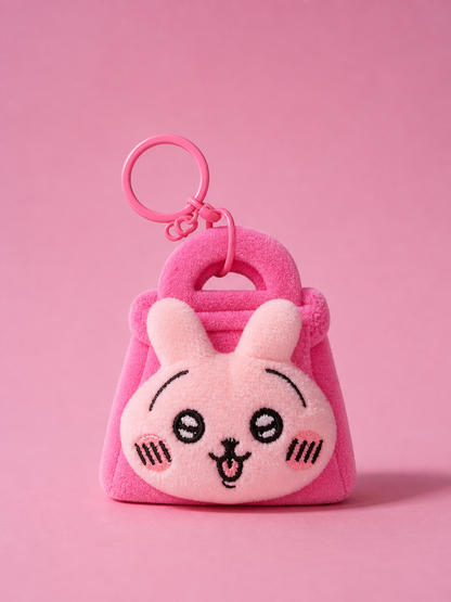Cute Plush Character Coin Pocket Keychains – Pompompurin, Stitch & Friends | RegalRoots Collection