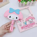 My Melody Makeup Mirror Comb Set