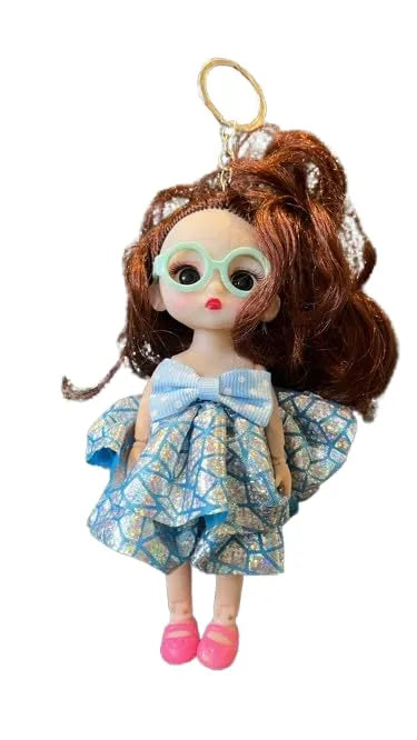 Cute Fashion Doll Keychain