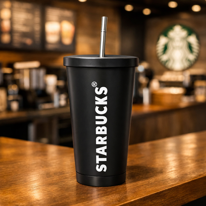 Starbuz Black Coffee Tumbler – Premium Stainless Steel Cup
