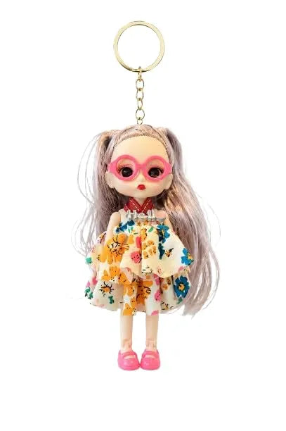 Cute Fashion Doll Keychain