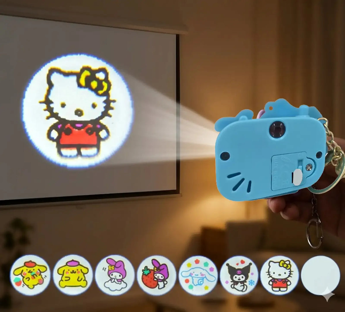 Mini Projector Camera Keychain