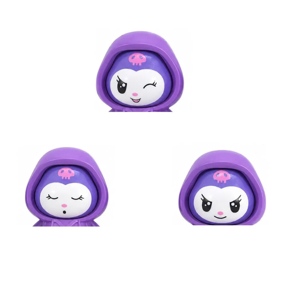 Kuromi Face-Changing Keychain