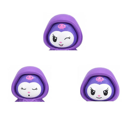 Kuromi Face-Changing Keychain