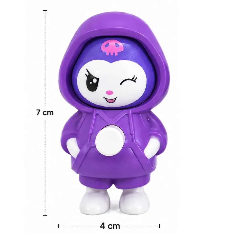 Kuromi Face-Changing Keychain
