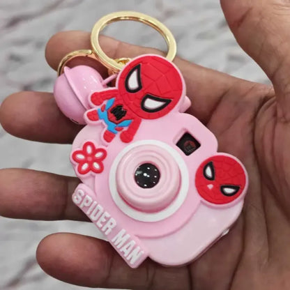 Spider-Man Projector Camera Keychain