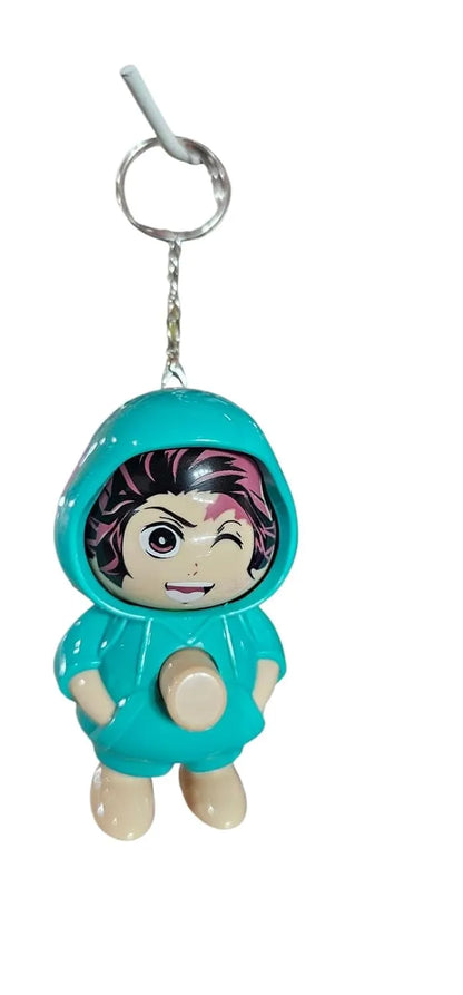 Tanjiro Face-Changing Keychain
