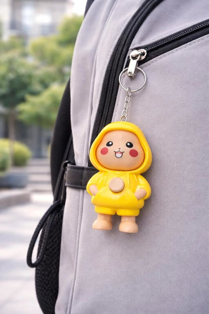 Pikachu Face-Changing Keychain