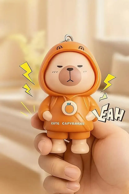 Capybara Face-Changing Keychain