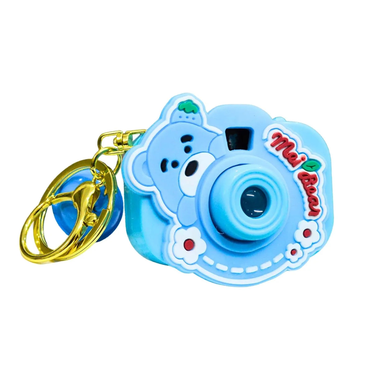 Cute Bear Camera Keychain