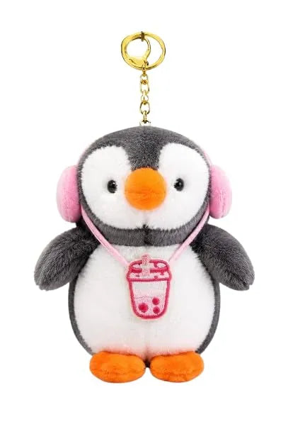Cute Plush Penguin Keychain
