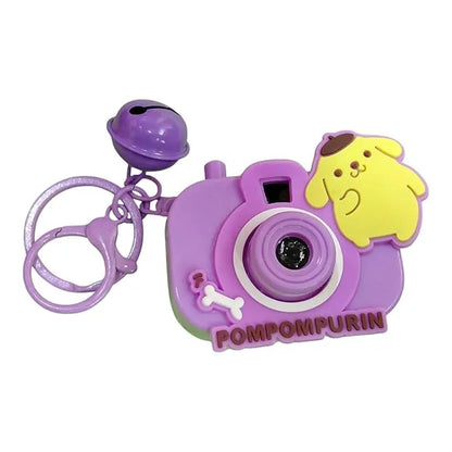 Pom pom purin Camera Keychain