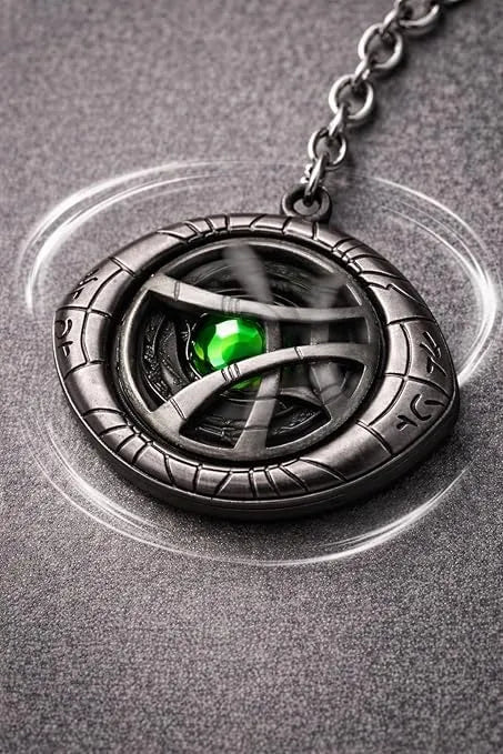 Rotating the Eye of Agamotto Keychain