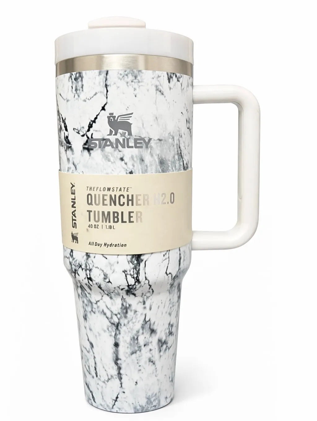 40oz Stanley Marble Insulated Tumbler