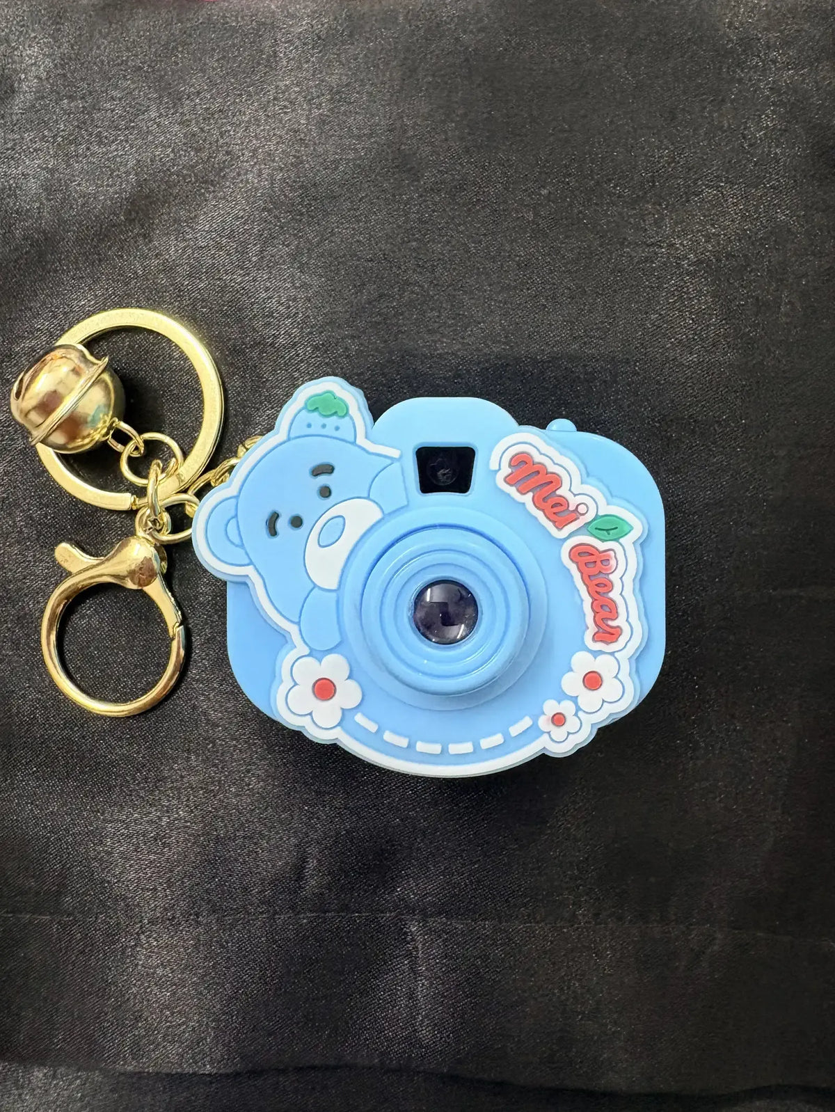 Cute Bear Camera Keychain