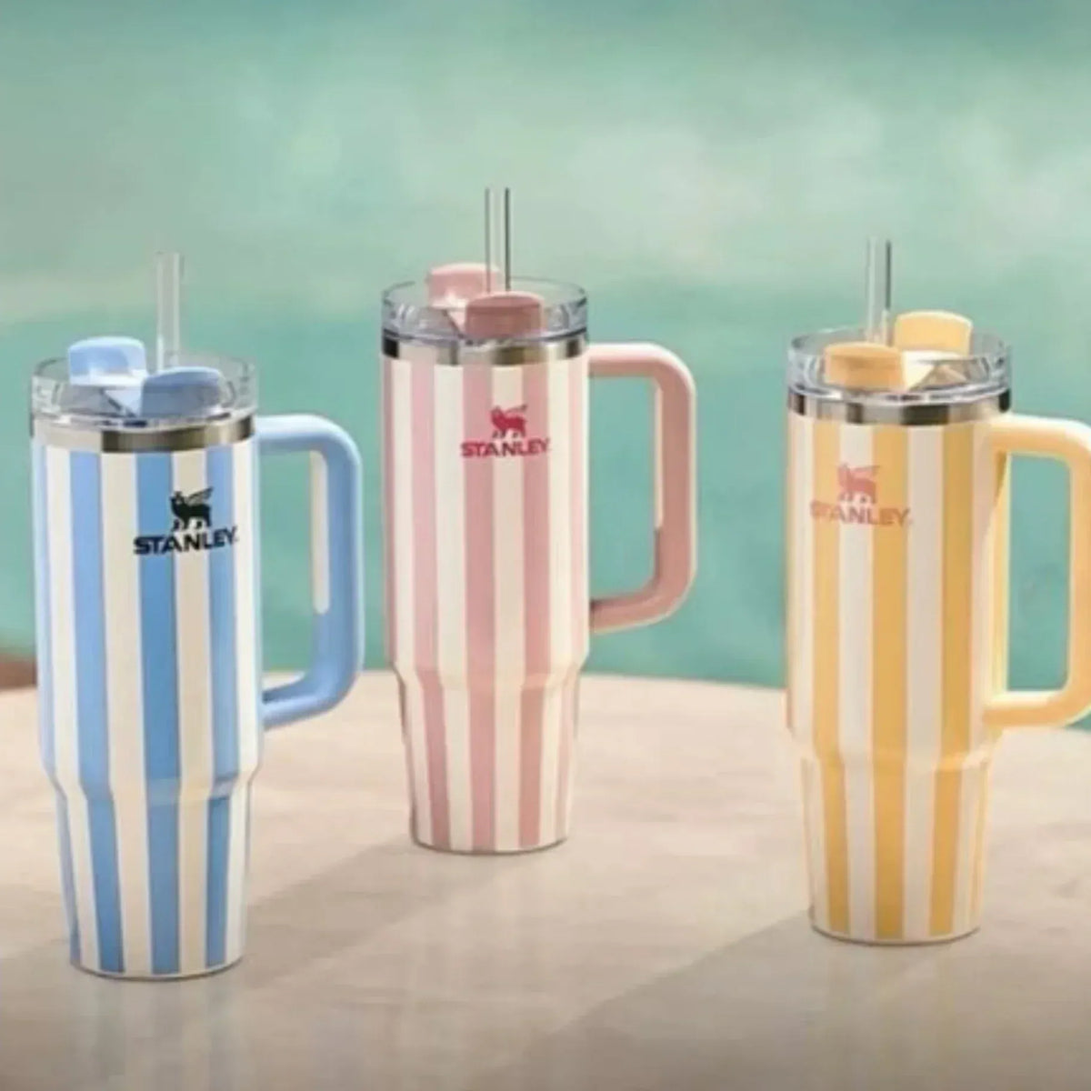 40oz Stanley Striped Insulated Tumbler