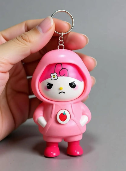 My Melody Face-Changing Keychain