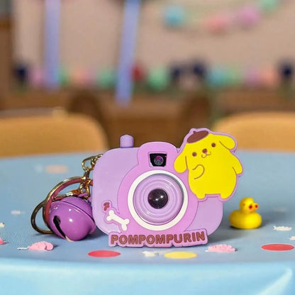 Pom pom purin Camera Keychain