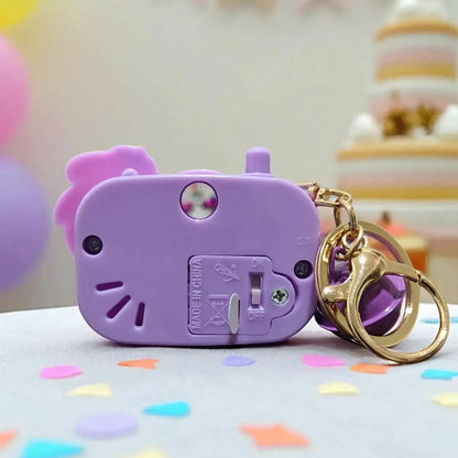 Pom pom purin Camera Keychain