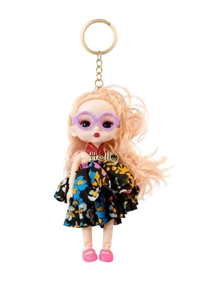 Cute Fashion Doll Keychain