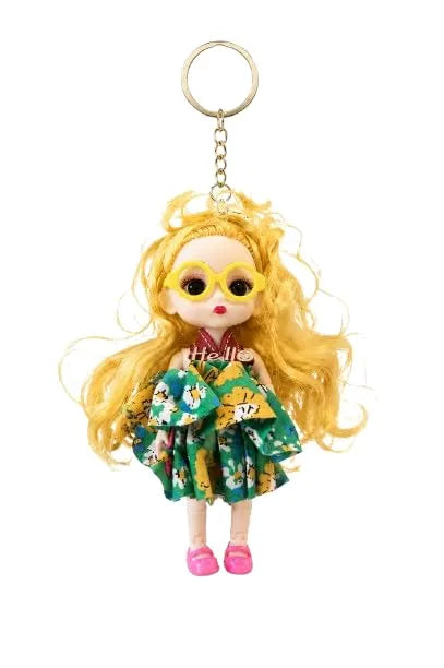 Cute Fashion Doll Keychain
