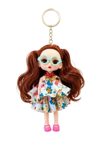 Cute Fashion Doll Keychain