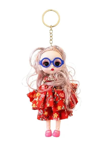 Cute Fashion Doll Keychain