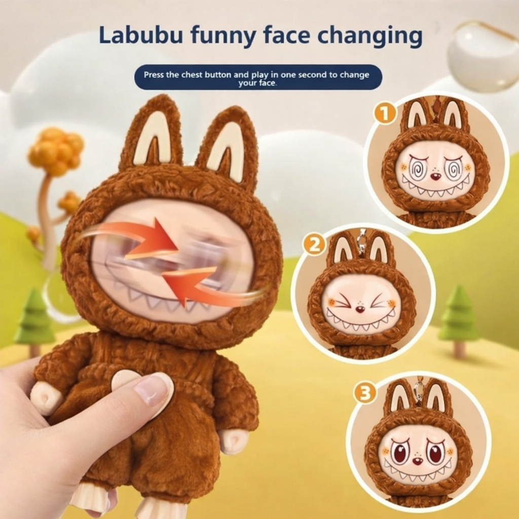 Labubu Mood Swing Keychain