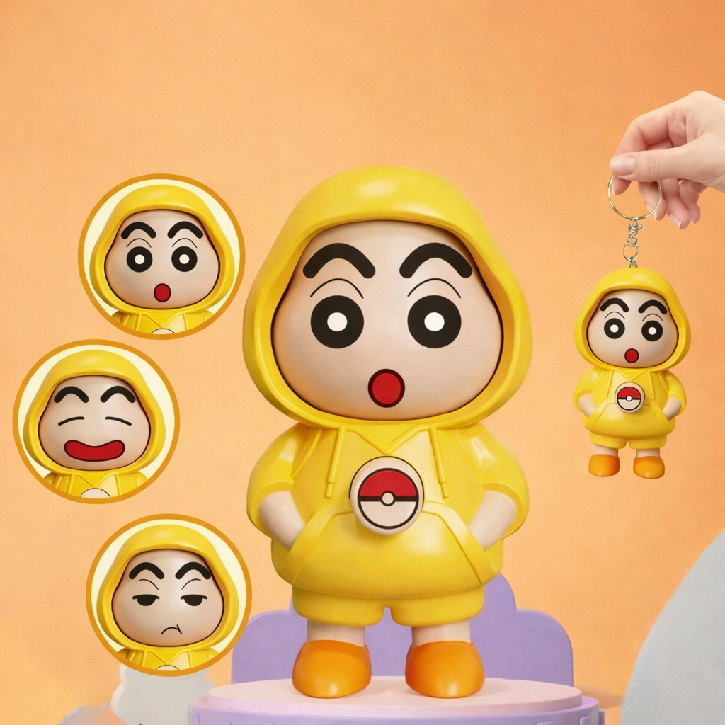 Shinchan Mood Swings Keychain