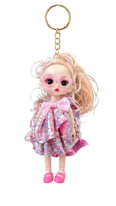 Cute Fashion Doll Keychain