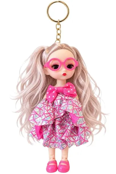 Cute Fashion Doll Keychain