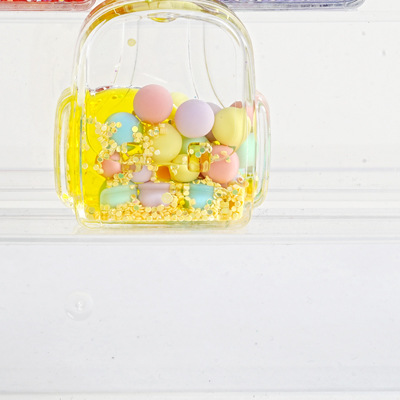 Mini Candy Bead Backpack Keychain